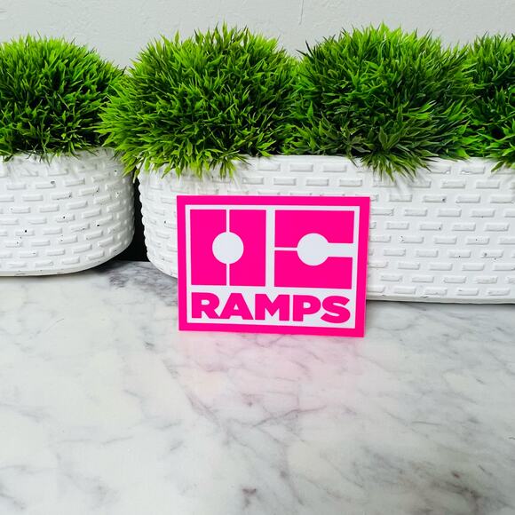 OC RAMPS Official Cut Vinyl Sticker - Picture 2 of 2